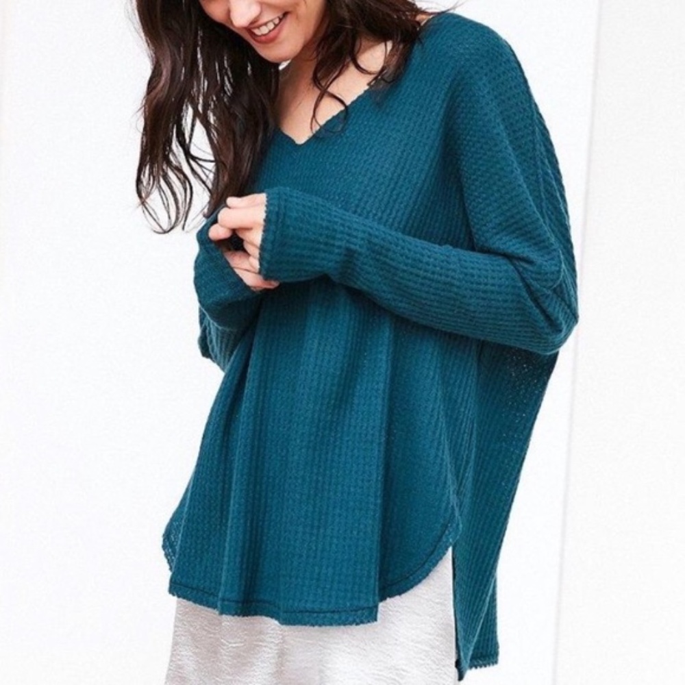 Urban Outfitters Out From Under Waffle Knit Top